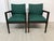 Design Plus Gallery presents a Pair of Contemporary Green Upholstered Wood Armchairs by OFS Brands. These chairs showcase...