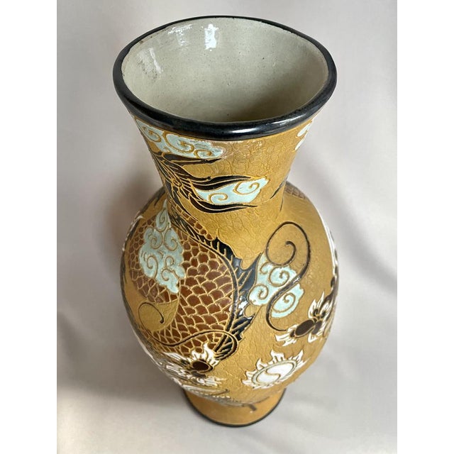 Dona Dragon Vase from Artexport Saigon, Vietnam, 1970s For Sale - Image 11 of 13