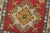 Kazak Runner 2’10” X 9’9” Red Wool Tribal Hand-Knotted Oriental Rug For Sale - Image 4 of 13