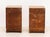 Brown Pair of James Mont Style Mahogany Nightstands For Sale - Image 8 of 8
