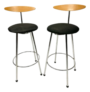 Set of Vintage Effezeta Italian Chairs, 1980s