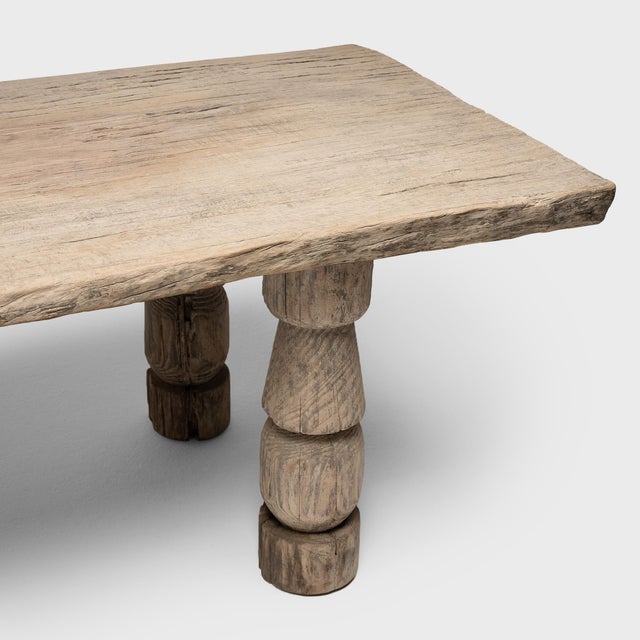 Chinese Wabi Sabi Farm Table For Sale - Image 4 of 7