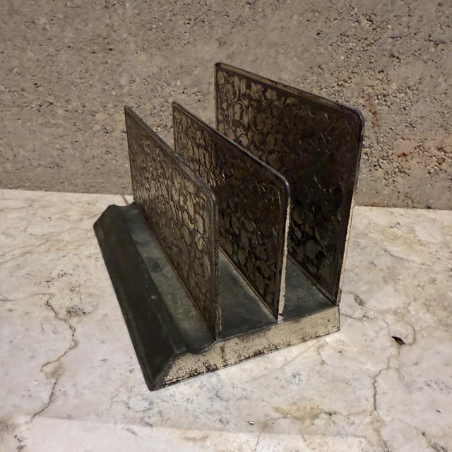 Desk Set by Eleanor Claire Letter Organizer Desk Set For Sale - Image 10 of 10