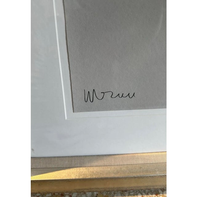 Boho Chic Vintage Boho Original Abstract Watercolor of Dog on Paper For Sale - Image 3 of 5