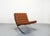 Barcelona Chair in Brown Tobacco Leather by Ludwig Mies Van Der Rohe for Knoll International For Sale - Image 5 of 11