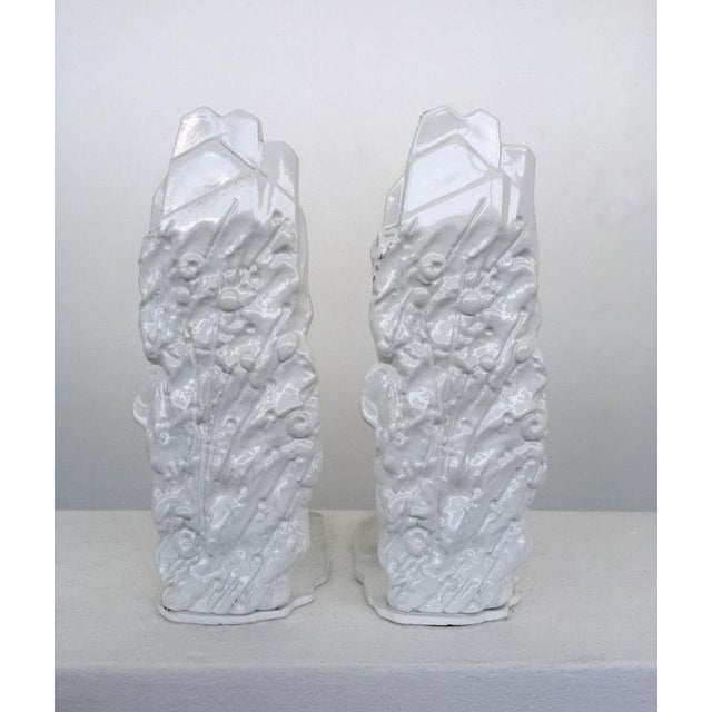 This very interesting abstract bronze sculpture, it is a multiple in limited edition not numbered, in white. The title...