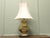 Large Vintage Brass Table Lamp, 1920 For Sale - Image 6 of 9
