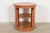 French Henredon Regency Carved Cherry Wood Three-Tier Drum Side Table For Sale - Image 3 of 10