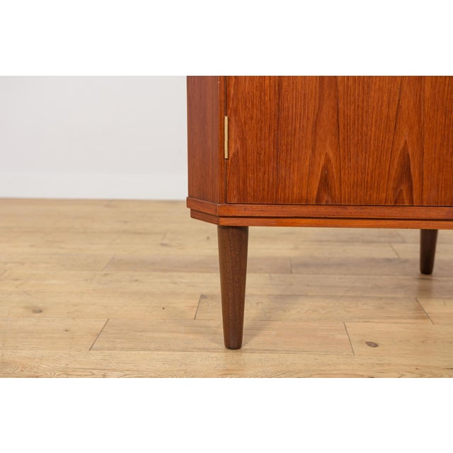 Mid-Century Corner Teak Cabinet, Denmark, 1960s For Sale - Image 13 of 15