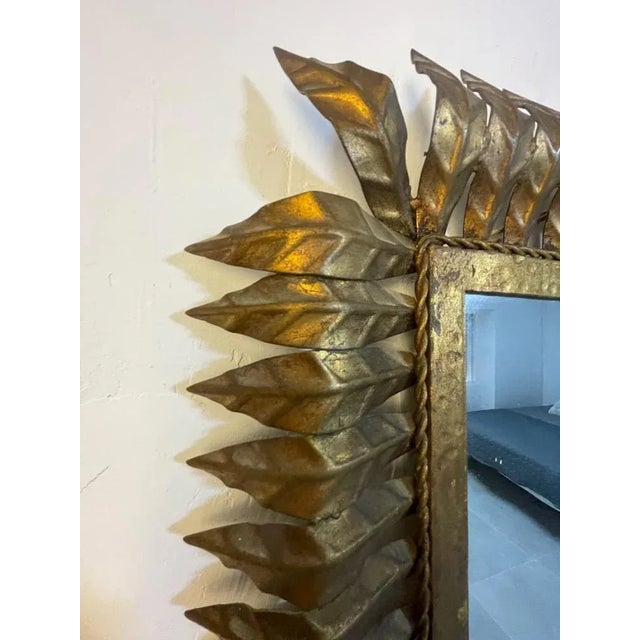 Italian Sun Mirror, 1950s For Sale - Image 9 of 10