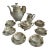Early 20th Century Schwarzenhammer Gilded Coffee Set- 15 Pieces For Sale