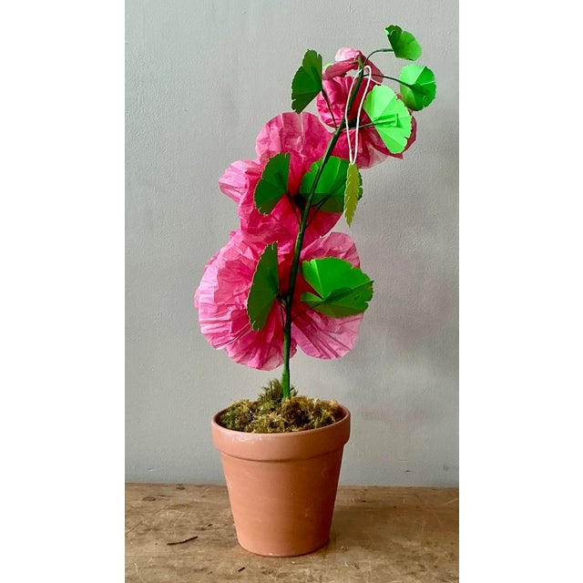 Early 21st Century Contemporary Hand Rolled Paper Flowers For Sale - Image 5 of 7