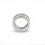 Bulgari Bvlgari B. Zero1 Diamond 18k White Gold 11mm Wide Band Ring Size 55-US 7 For Sale - Image 4 of 7