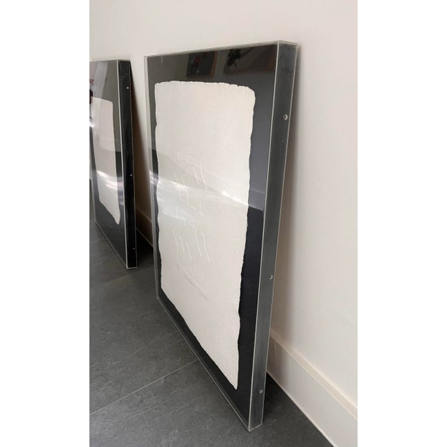 Vintage Signed and Numbered "Positive Negative 6" Etching Artwork For Sale - Image 9 of 10