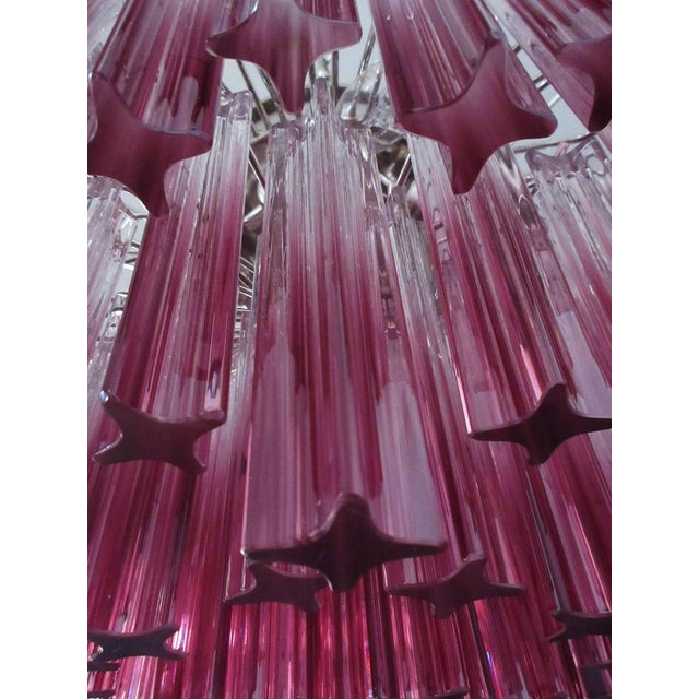 Green Vintage Italian Chandelier, Murano, 1980s, Set of 2 For Sale - Image 8 of 18