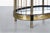 1970s Vintage Brass Acid-Etched Etagere by Bernhard Rohne for Mastercraft For Sale - Image 11 of 11