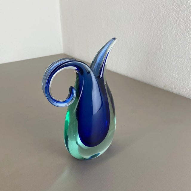 Flavio Poli Large Murano Glass Sommerso Vase from Flavio Poli, Italy, 1970s For Sale - Image 4 of 18