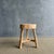 Vintage Elm Wood Chop Block Table #3c7 For Sale - Image 4 of 9