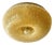 Venetian Amber Graniglia Budino Murano Glass Flush Mount by Simoeng for Simoeng For Sale