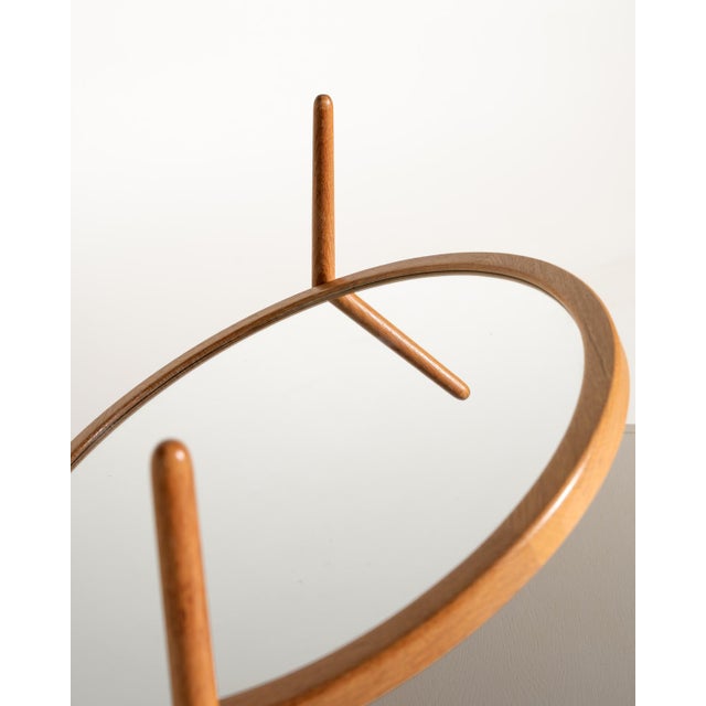 1960s Casino Dressing Table in Oak by Sven Engström and Gunnar Myrstrand for Tingströms, Sweden, 1960s For Sale - Image 5 of 12