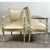 French Academic Revival Louis XVI Style Off-White Painted Chair C 1930's, a Pair For Sale - Image 11 of 16
