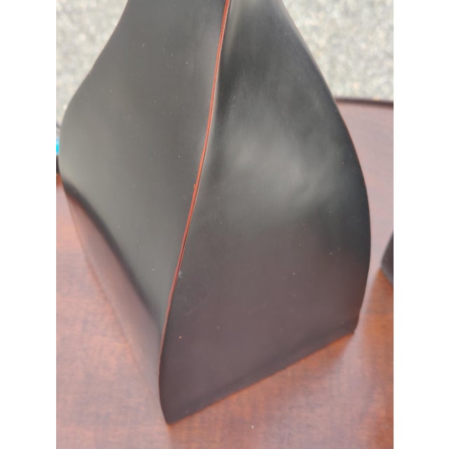 Contemporary Late 20th Century Contemporary Polyresin Table Lamps - a Pair For Sale - Image 3 of 7