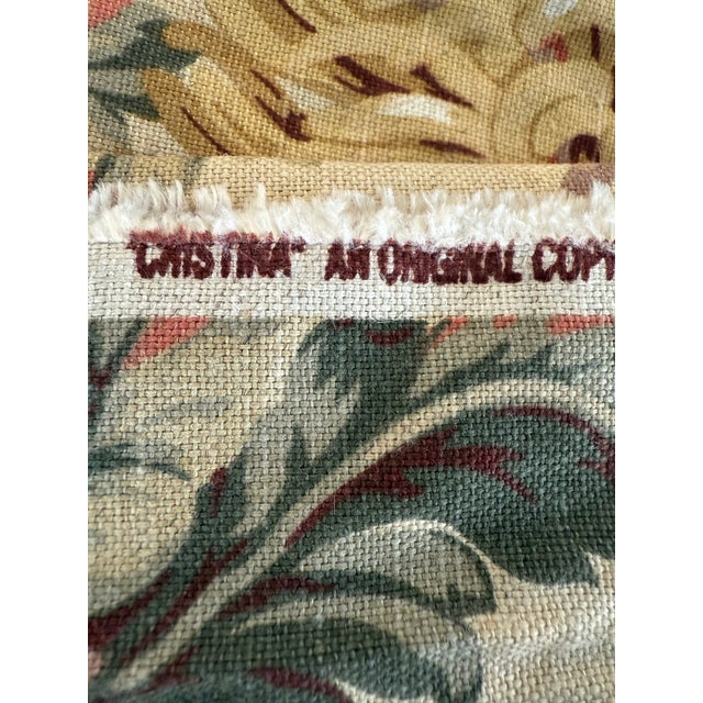 1970s Mid-Century Modern Custom Drapery With Valance- 11 Piecrs For Sale - Image 10 of 11