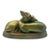 Vintage Zsolnay Hungary Pecs Eosin Glaze Iridescent Ceramics Resting Deer For Sale