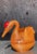 Camel Vintage Coastal Shanghai Weave Duck For Sale - Image 8 of 9