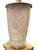Art Deco An American Art Deco Frosted Glass and Brass "Four Seasons" Table Lamp. For Sale - Image 3 of 8