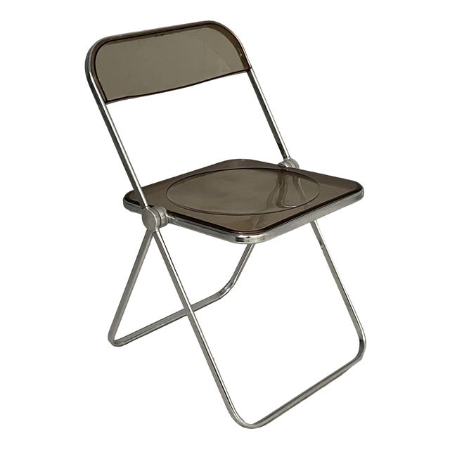 Italian Modern Plia Chair attributed to Giancarlo Piretti for Anonima Castelli, 1970s For Sale