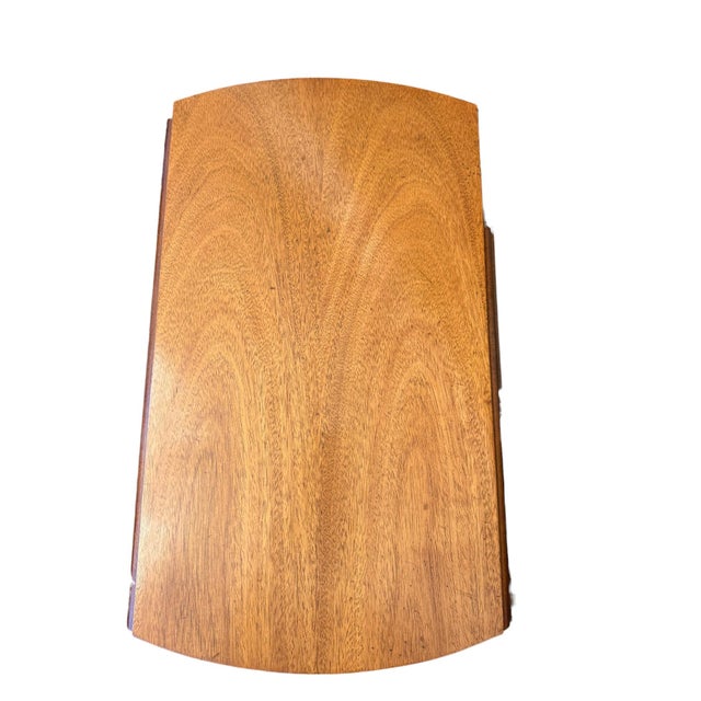Wood Drexel Dropleaf Side Table For Sale - Image 7 of 9