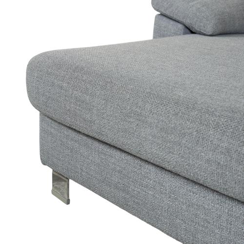 Grey Fabric Corner Sofa from Ewald Schillig For Sale - Image 6 of 16