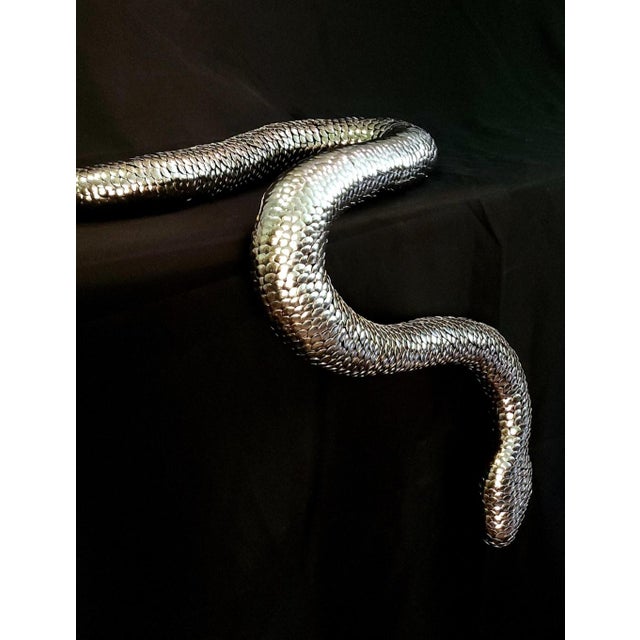 Contemporary Paige Barnes Dorsey (Commissioned) Cold-Hearted Snake Sculpture #238 For Sale - Image 3 of 7