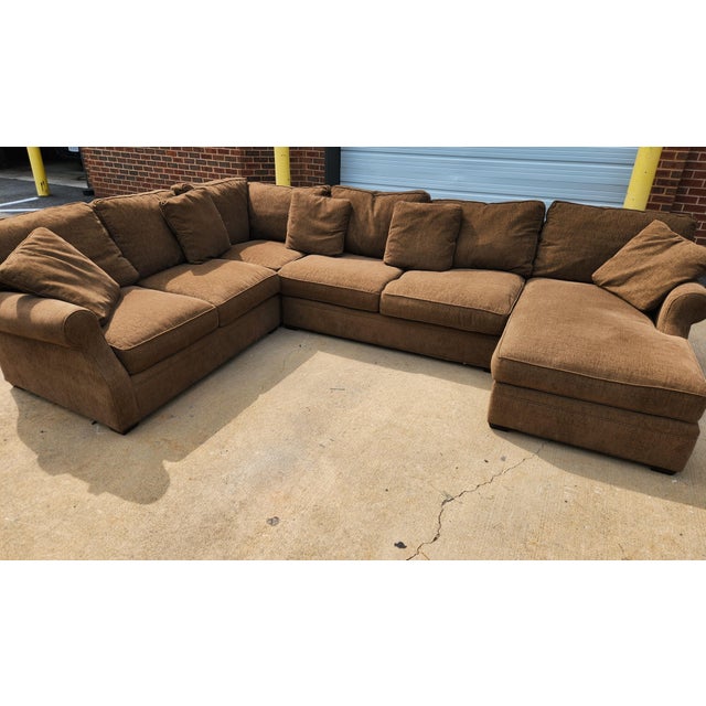 Arhaus Arhaus Camden Collection Four-Piece Sleeper Sectional Sofa For Sale - Image 4 of 10