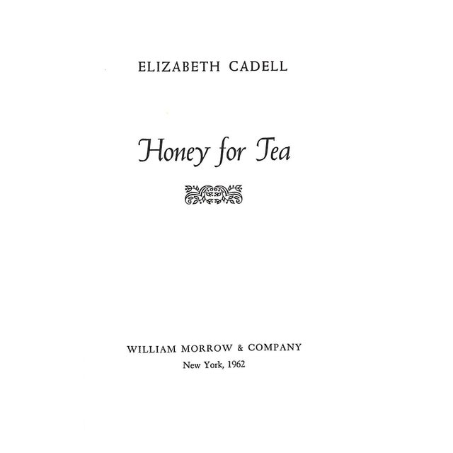 CADELL, Elizabeth [190] pp. William Morrow & Company 1962 8 1/4" x 5 3/4" Jacket by Mircea Vasiliu Jendy Marsh was worried...