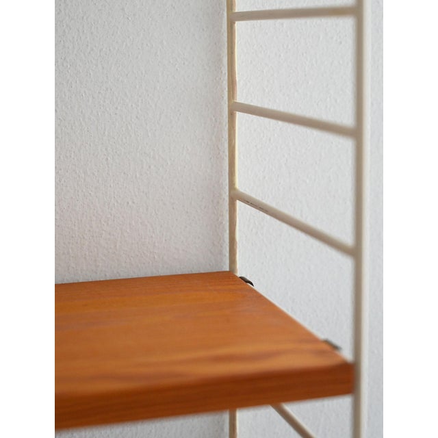 Wood Scandinavian Fir Shelf System, 1960s For Sale - Image 7 of 8