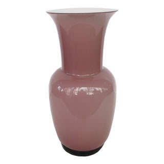 1980s "Incamiciato" Italian Art Glass Vase by Tomaso Buzzi For Sale