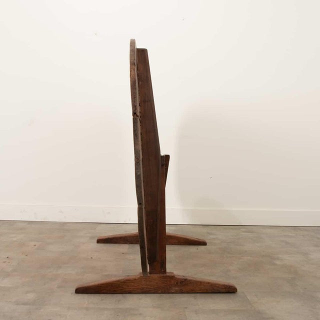 Wood French 19th Century Pine Vendange Wine Tasting Table For Sale - Image 7 of 11