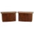 Mid-Century Modern Walnut Hanging Floating Dressers Cabinets - a Pair For Sale - Image 11 of 11