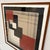 Mid-Century Modern Framed Vintage Geometric Jean Patou Scarf For Sale - Image 3 of 4