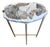 Extremely Rare Petrified Wood Slab Made Into a Table For Sale