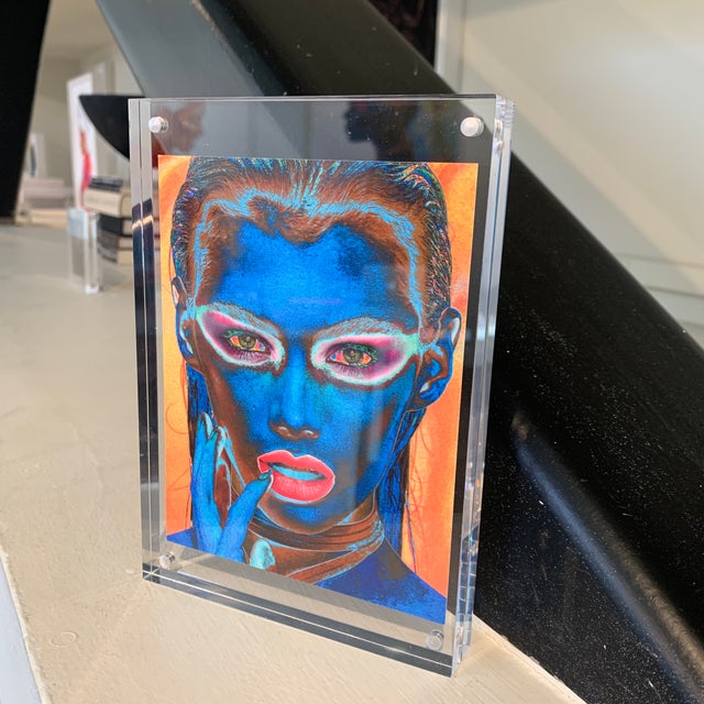 Artist/Photographer : Rob Brinson Limited Edition Small Color Prints in Magnectic Lucite Frames Editions of 25 Title: Into...