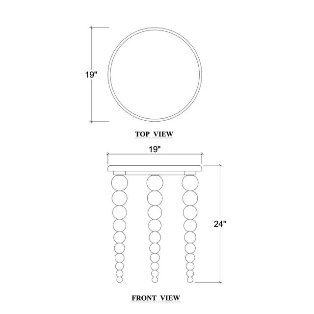 Wood French Country Beaded Leg Side Table For Sale - Image 7 of 7