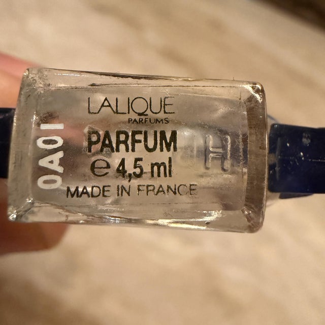 Glass Lalique Jour Et Nuit (Day and Night) Perfume Bottle Art Deco For Sale - Image 7 of 14