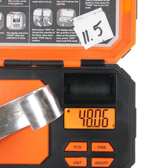 6.75" Robert Taylor Navajo Sterling/14k Gold Kokopelli Cuff Bracelet For Sale - Image 10 of 10