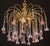 Brigitte Bardot, Pink and Transparent Murano Glass Flowers Chandelier, 1970s For Sale - Image 12 of 12