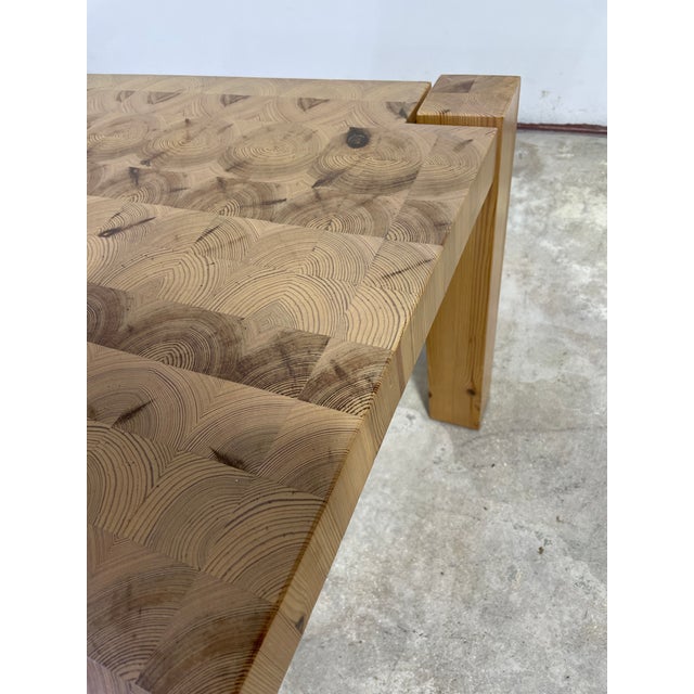 Scandinavian Vintage Oak Coffee Table For Sale In Miami - Image 6 of 9
