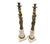 Pair of Neoclassical Figural Candlesticks For Sale - Image 10 of 13
