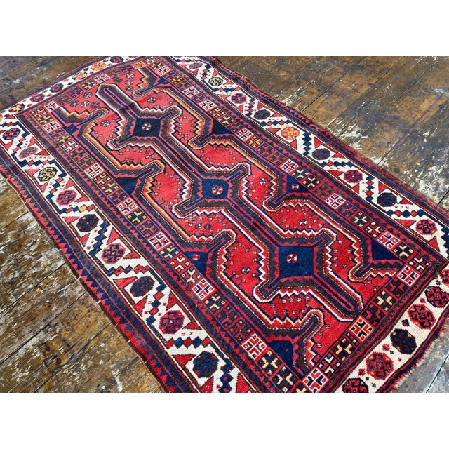 Antique Lori Rug in Wool, 1920s For Sale - Image 6 of 18